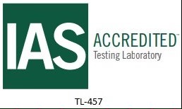 IAS accredited testing laboratory